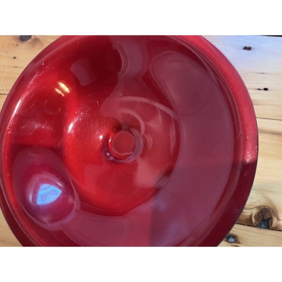 Reed & Barton 141 Red Silverplated Candy Dish. Plate-Footed Pedestal Compote. - Picture 7 of 7